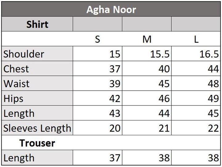 Agha Noor - Beige 1